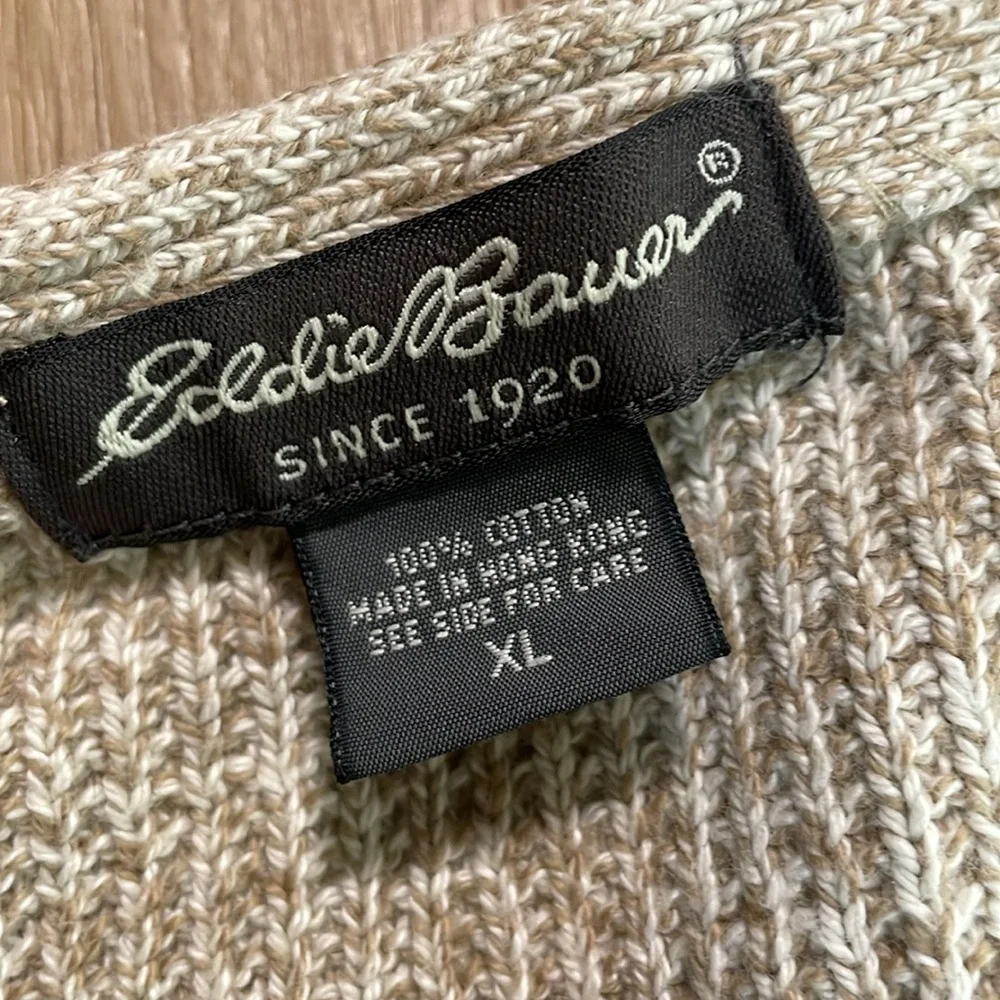 vintage eddie Bauer sweater vest size xl